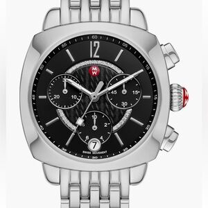 Michele Ascalon Diamond Bracelet Watch, 40mm - 0.05 ctw